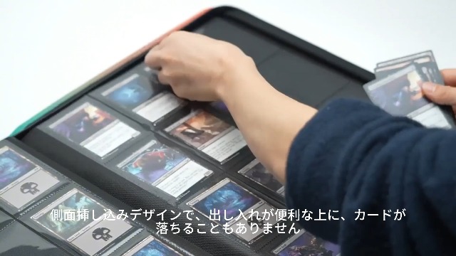 Amazon.co.jp: KarlyPro 16ポケット トレーディングカード ジップ